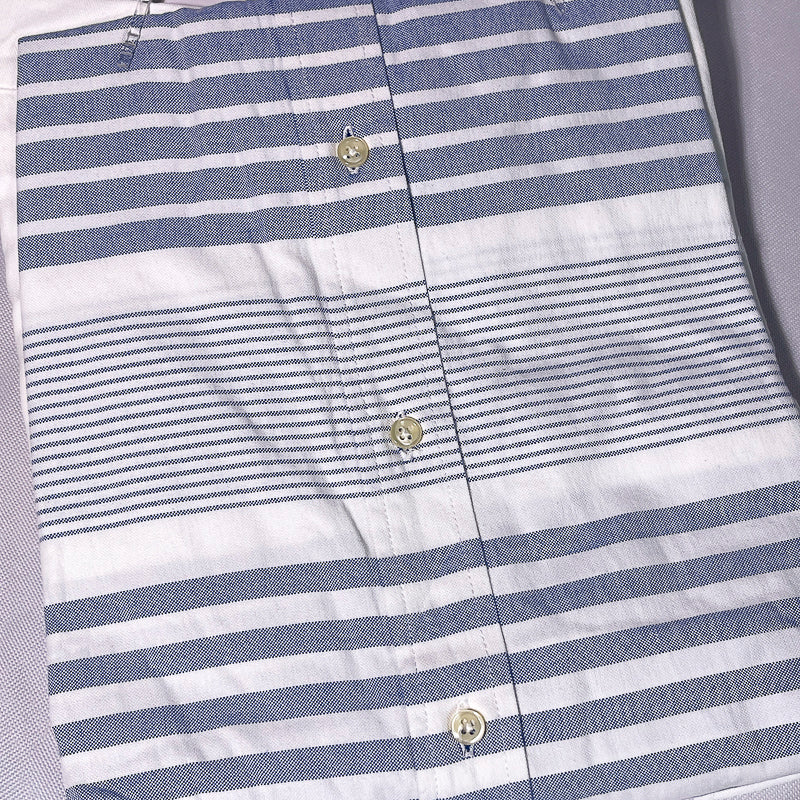 Men’s white long-sleeve cotton shirt - OT8