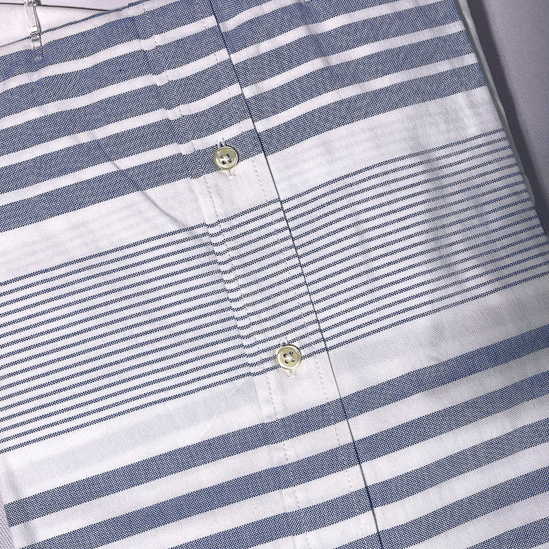 Men’s white short-sleeve cotton shirt - OT8