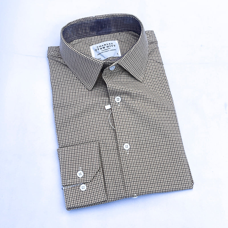Men Long Sleeve Linen Shirt CT36