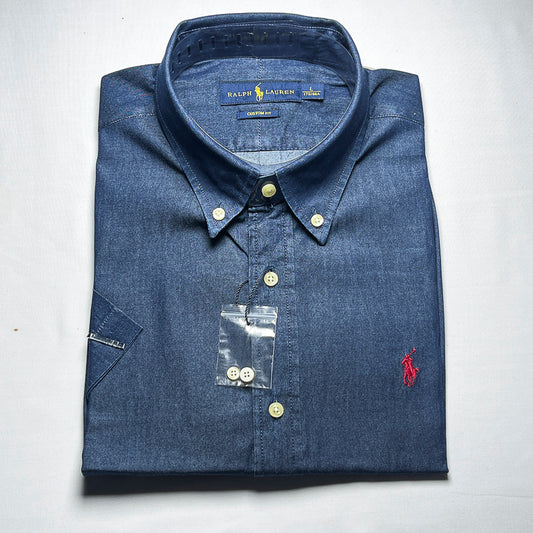 Men’s denim short-sleeve shirt - SD2
