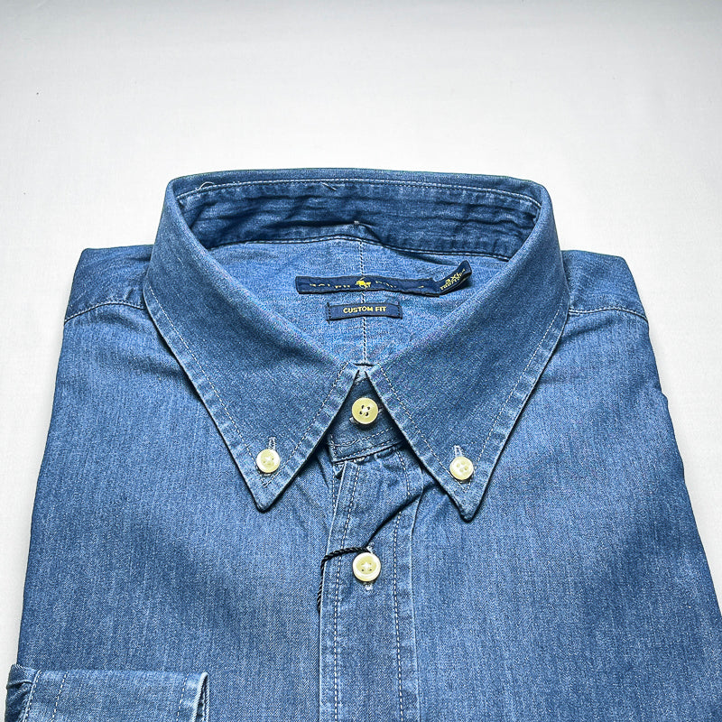 Men’s denim long-sleeve shirt - LD6