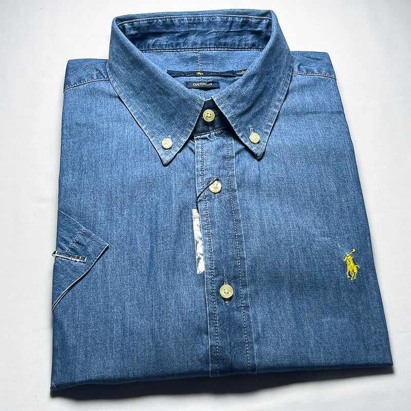 Men’s denim short-sleeve shirt - SD8