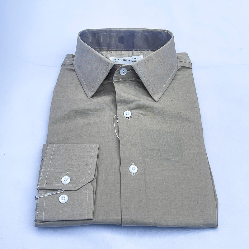 Men Long Sleeve Linen Shirt CT34