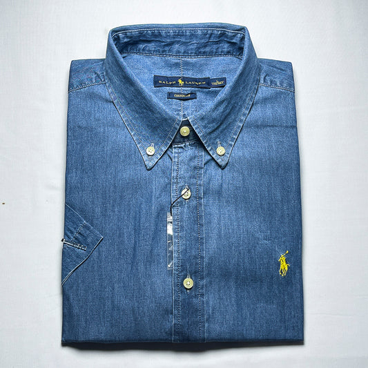 Men’s denim short-sleeve shirt - SD8