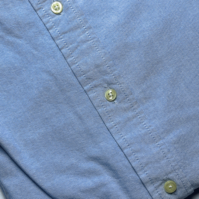 Men’s blue long-sleeve cotton shirt - CS3