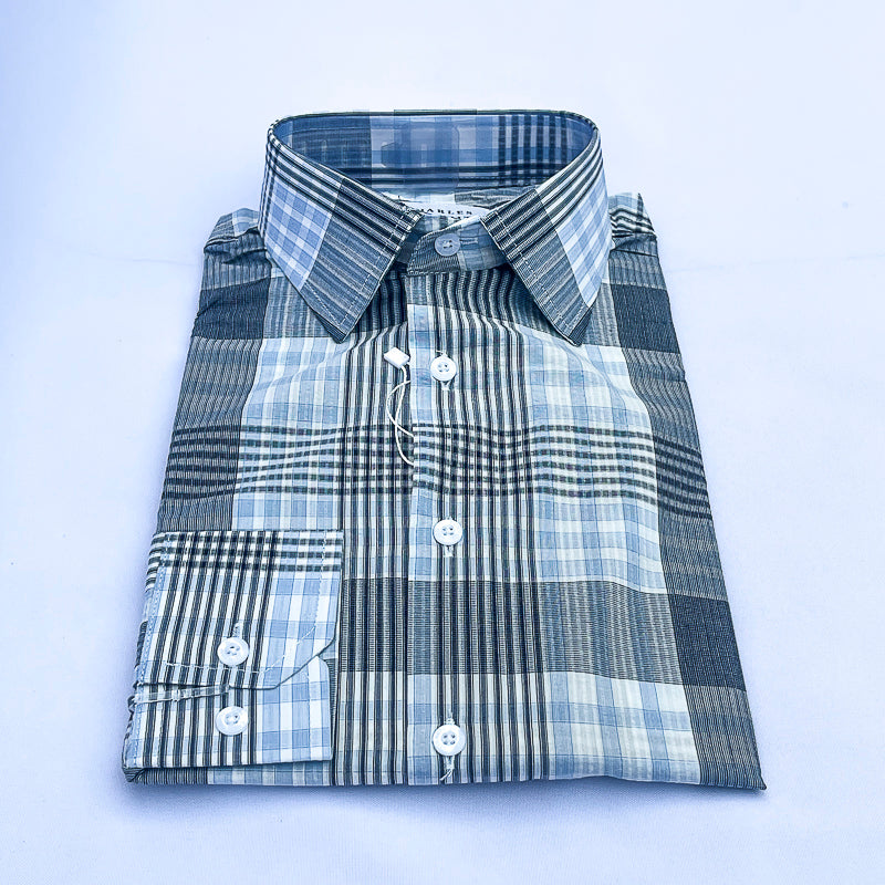 Men Long Sleeve Linen Shirt CT39