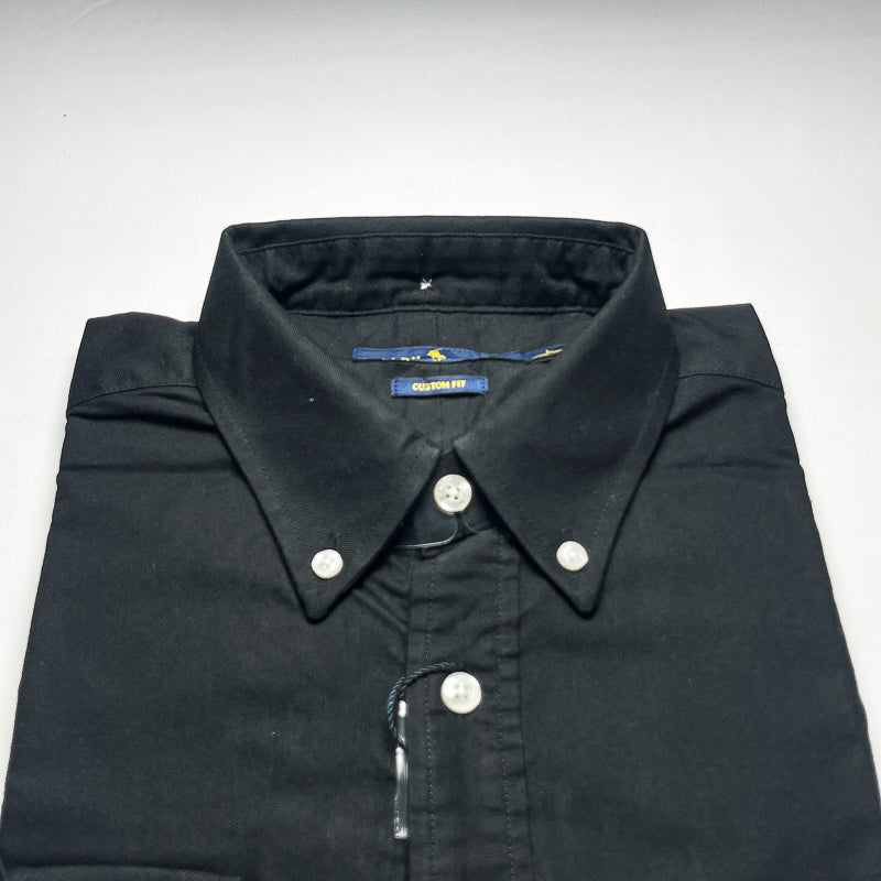 Men’s black long-sleeve cotton shirt - CS5