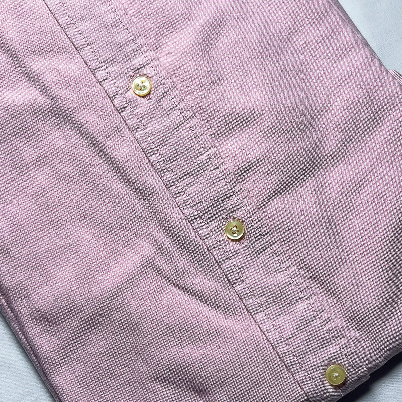 Men’s pink long-sleeve cotton shirt - CS9