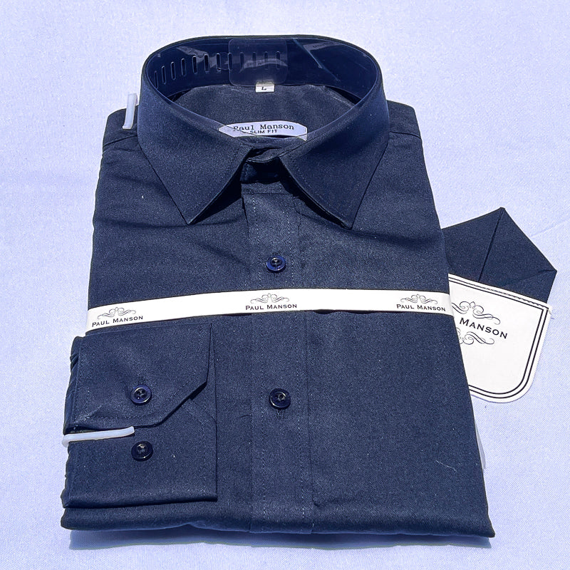 PM Men Long Sleeve Cotton Shirt P7