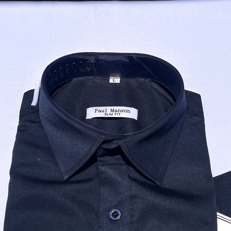 PM Men Long Sleeve Cotton Shirt P6