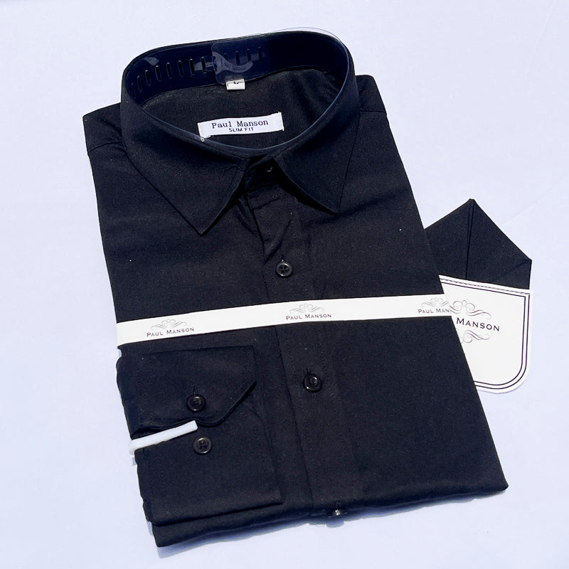 PM Men Long Sleeve Cotton Shirt P6