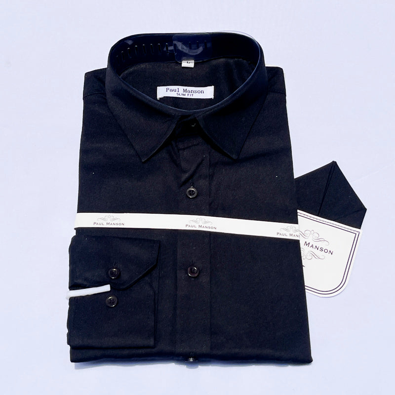 PM Men Long Sleeve Cotton Shirt P6