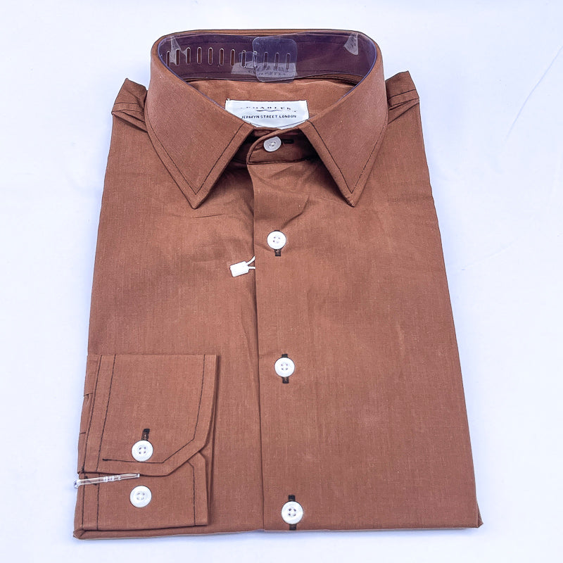 Men Long Sleeve Linen Shirt CT31