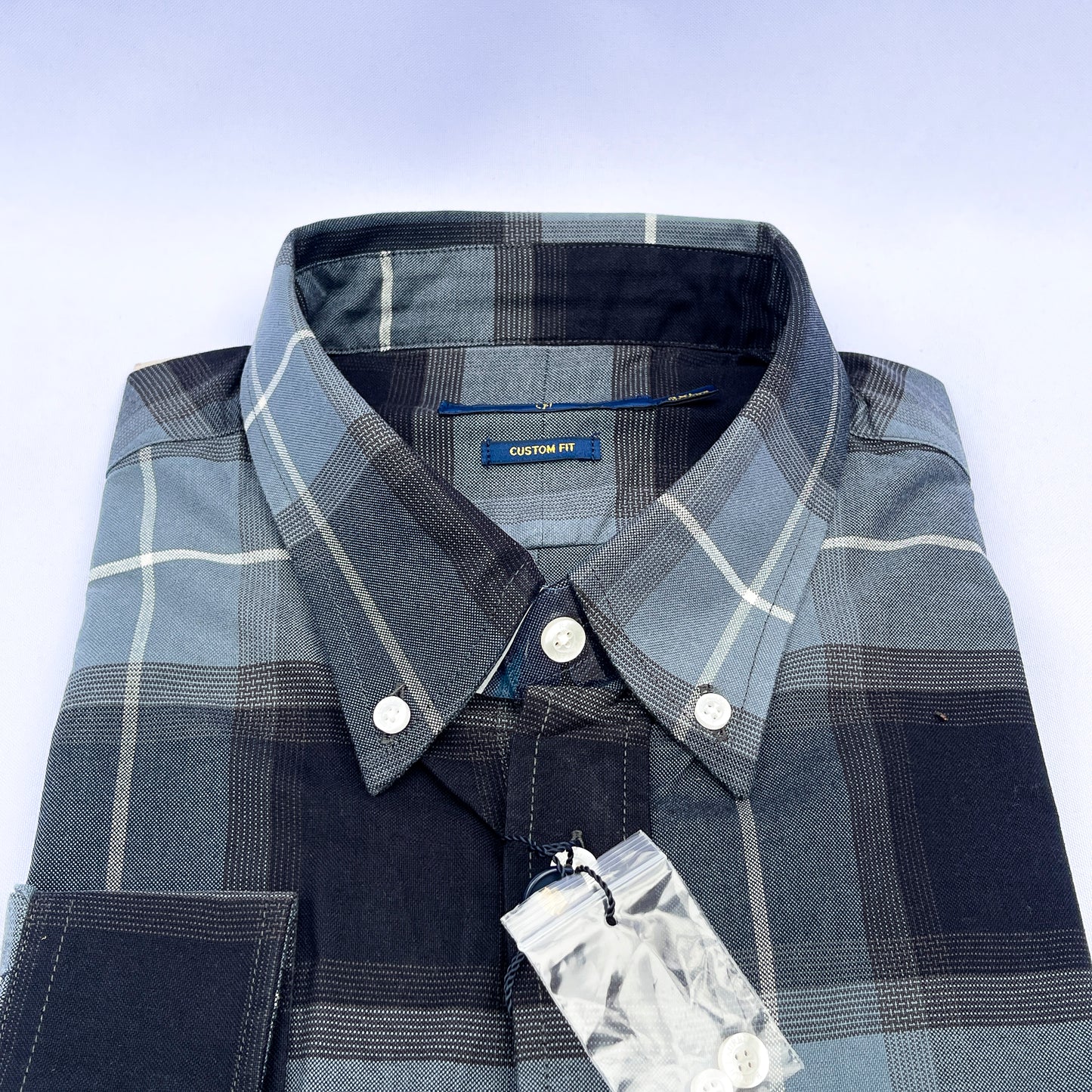 Long-Sleeve Oxford Custom Cotton Shirt - RL03