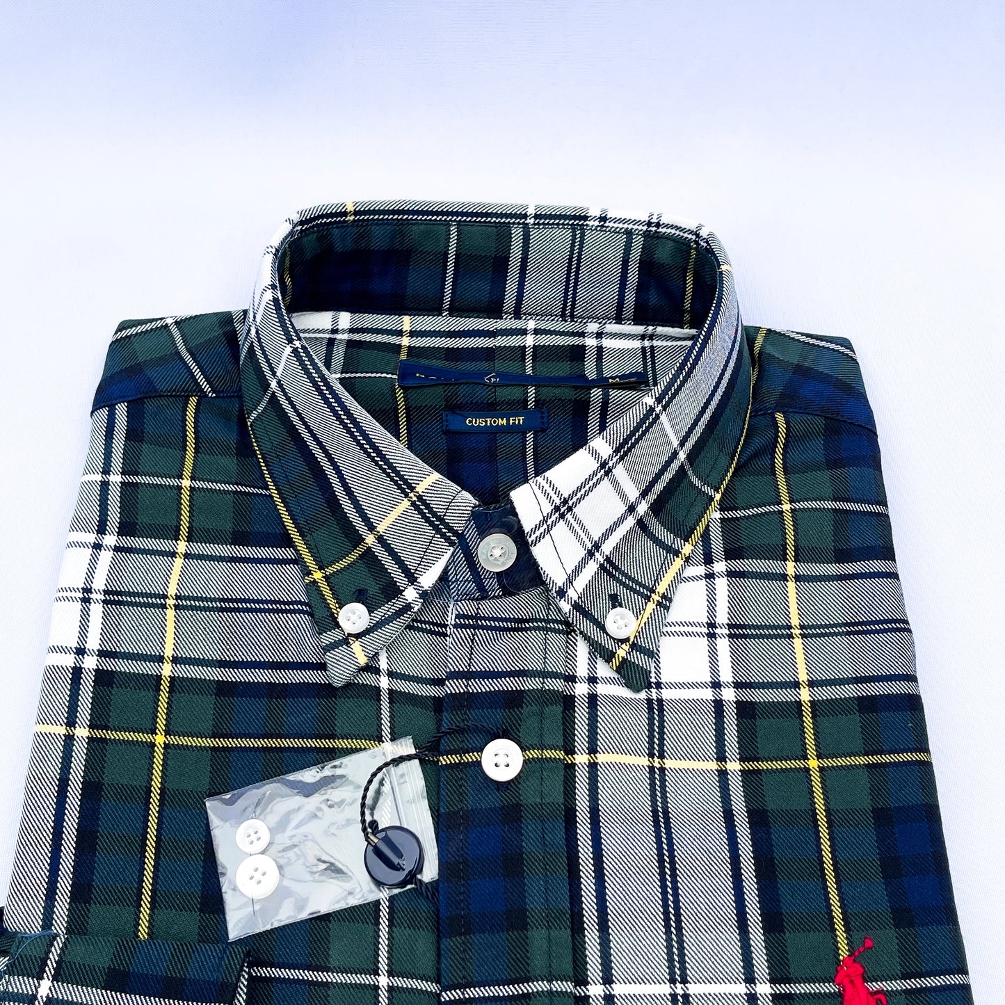 Long-Sleeve Oxford Custom Cotton Shirt - RL06