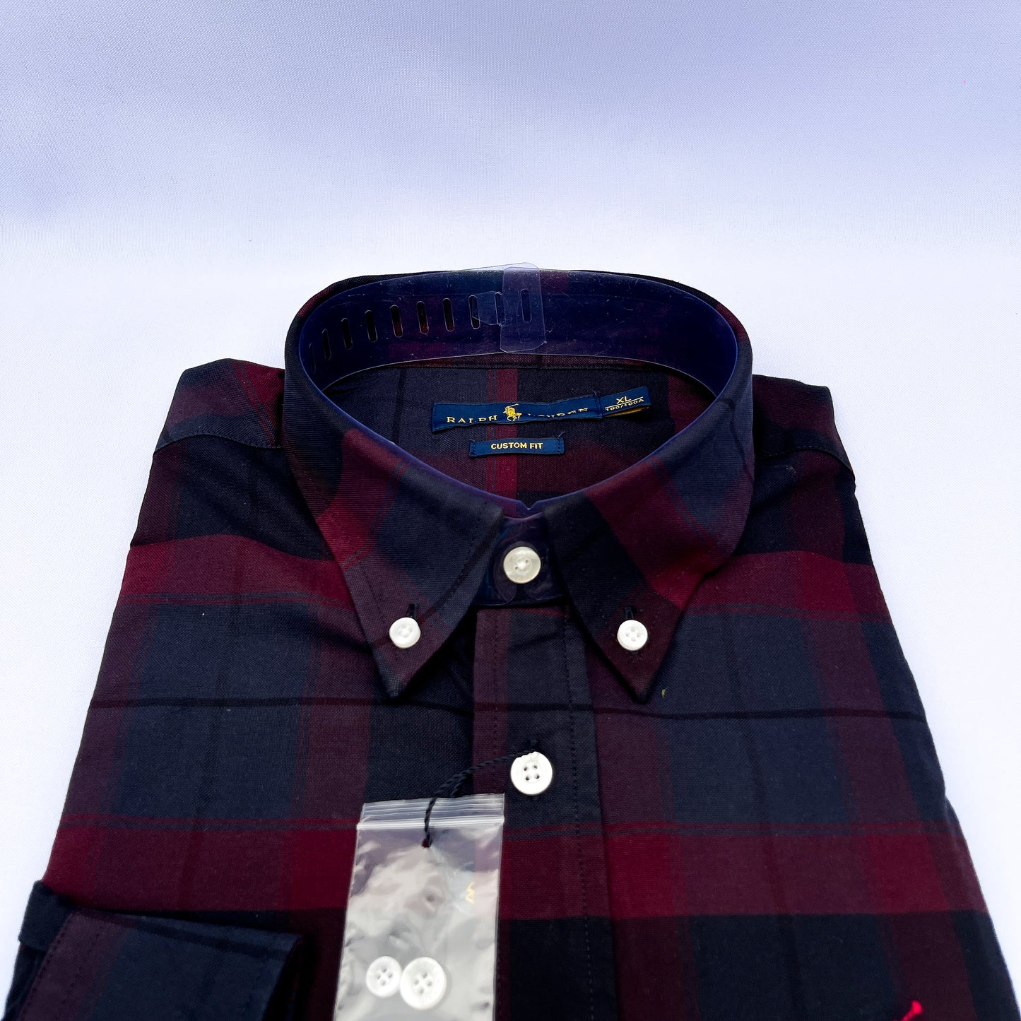 Long-Sleeve Oxford Custom Cotton Shirt - RL02