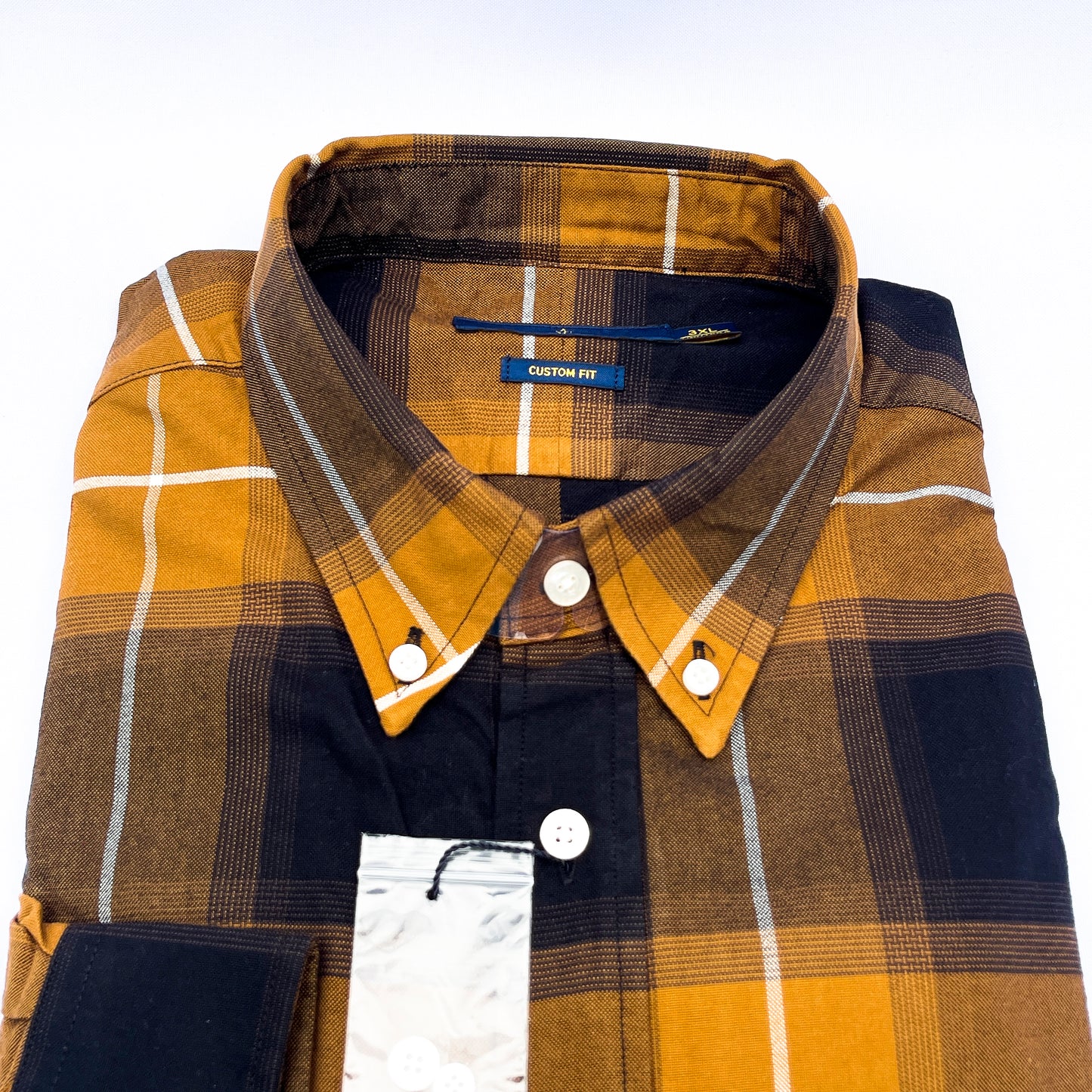Long-Sleeve Oxford Custom Cotton Shirt - RL09