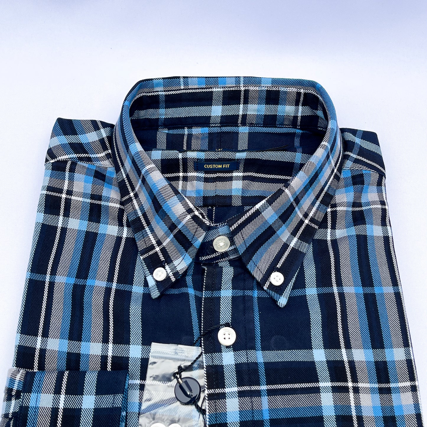 Long-Sleeve Oxford Custom Cotton Shirt - RL10