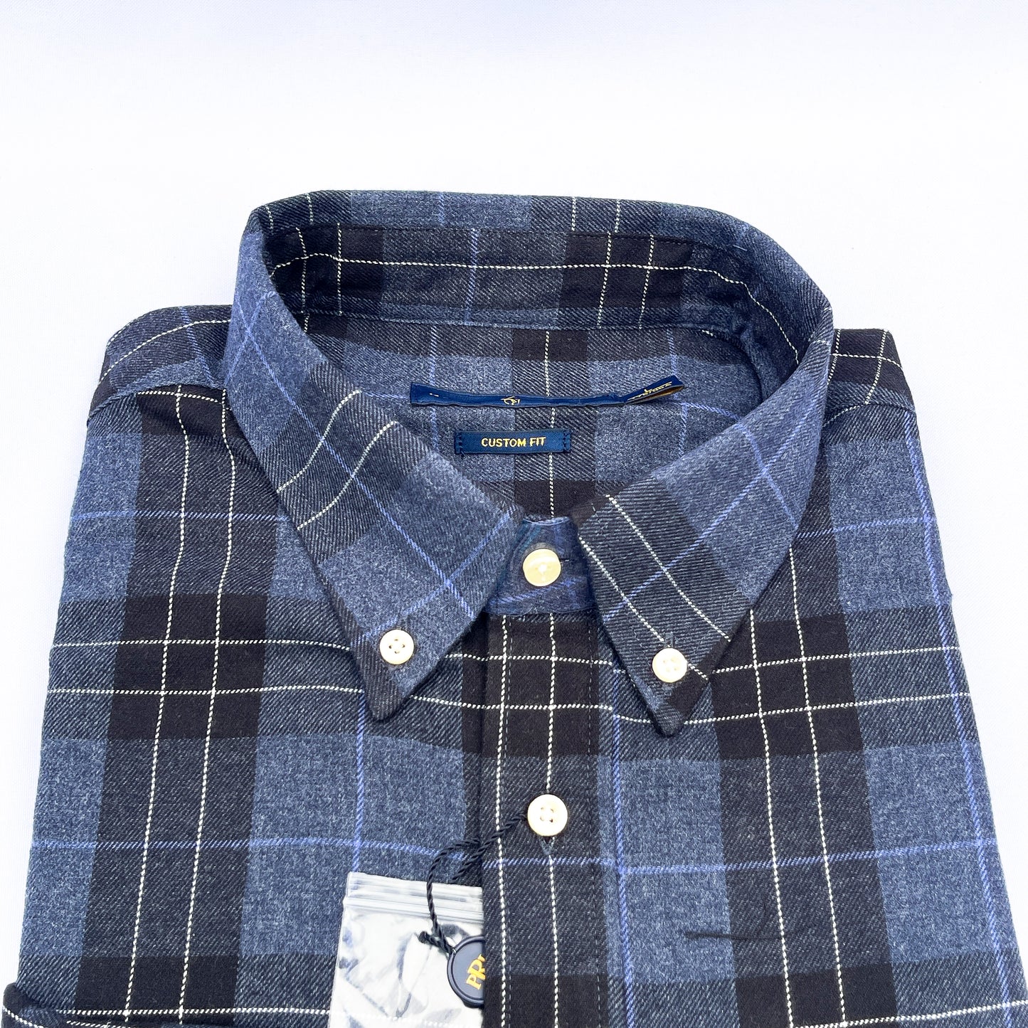 Long-Sleeve Oxford Custom Cotton Shirt - RL11