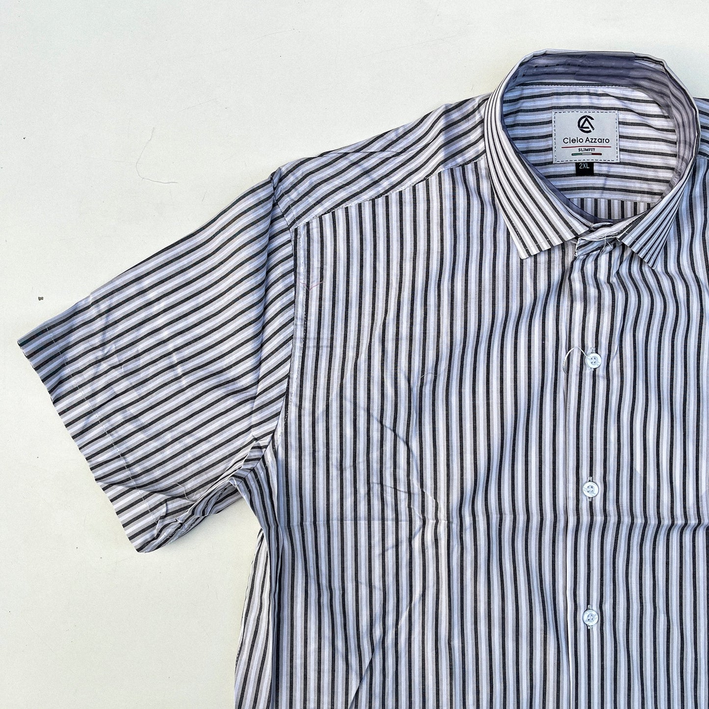 Men's short sleeved shirt (A152K) by C. Azzaro