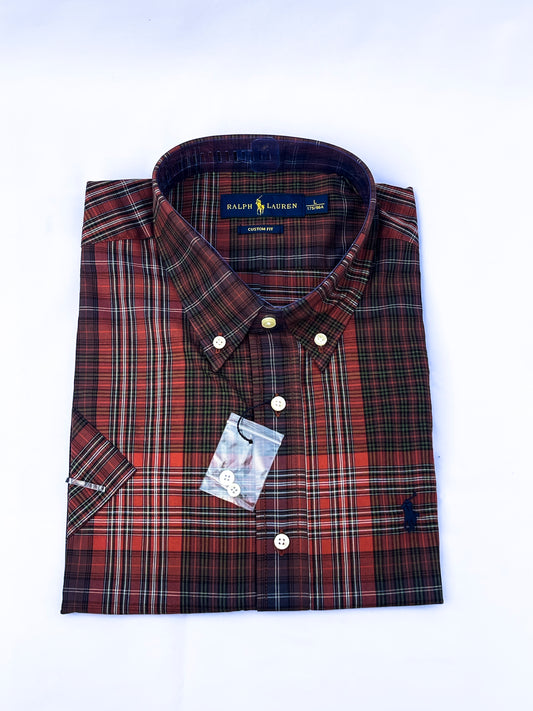 Men’s P03 short-sleeve oxford shirt