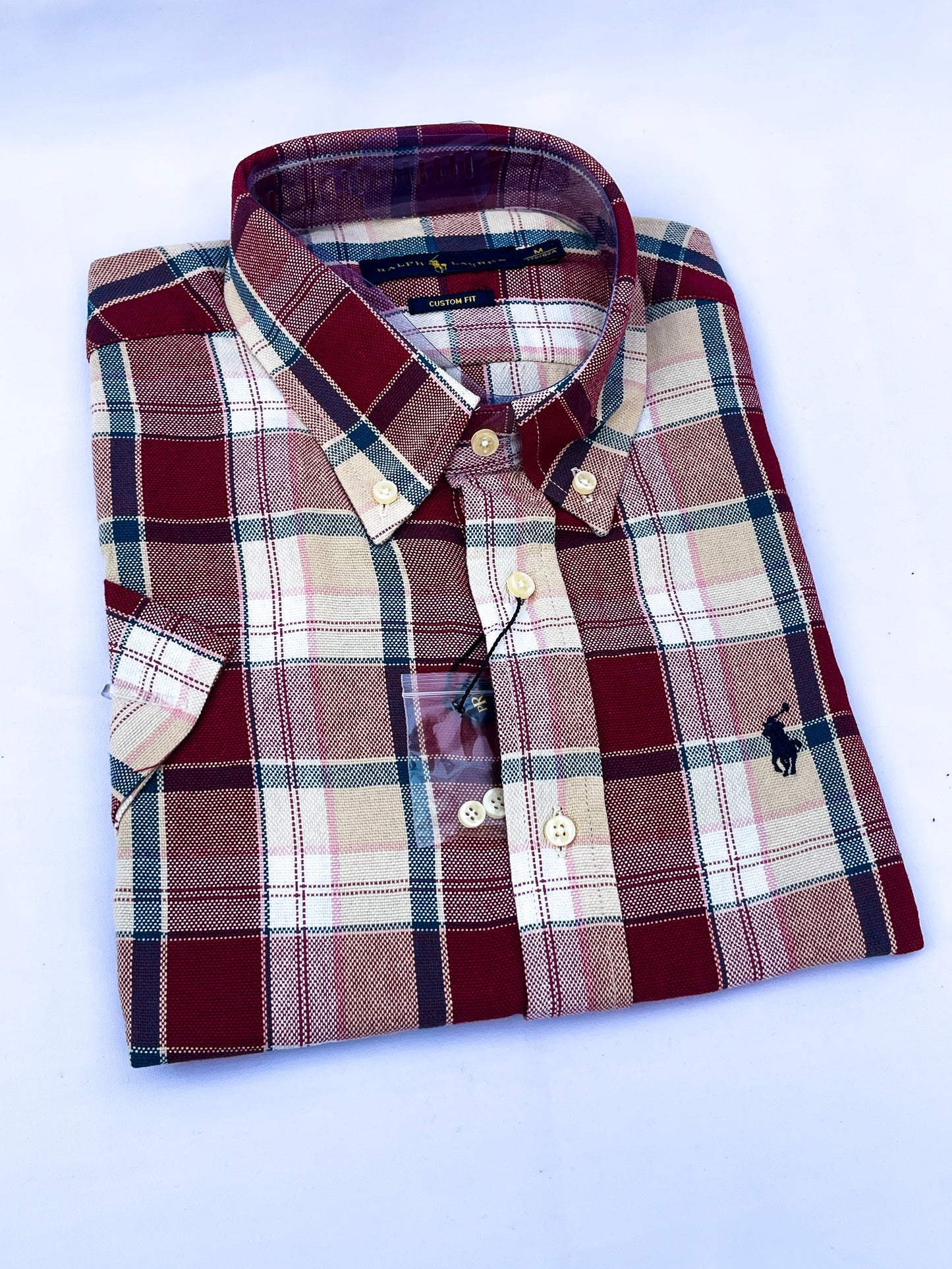 Men’s P04 short-sleeve oxford shirt