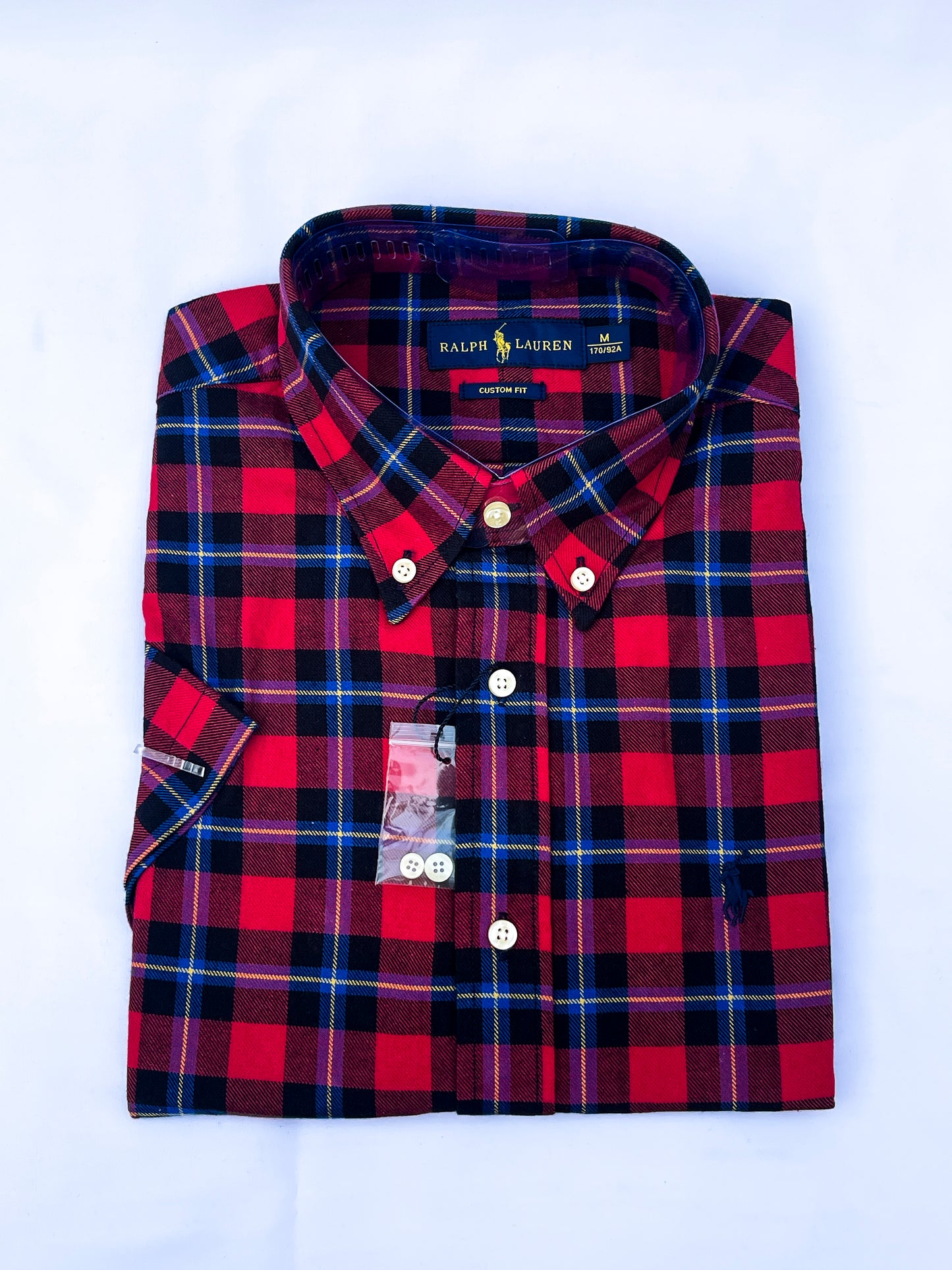 Men’s P09 short-sleeve oxford shirt