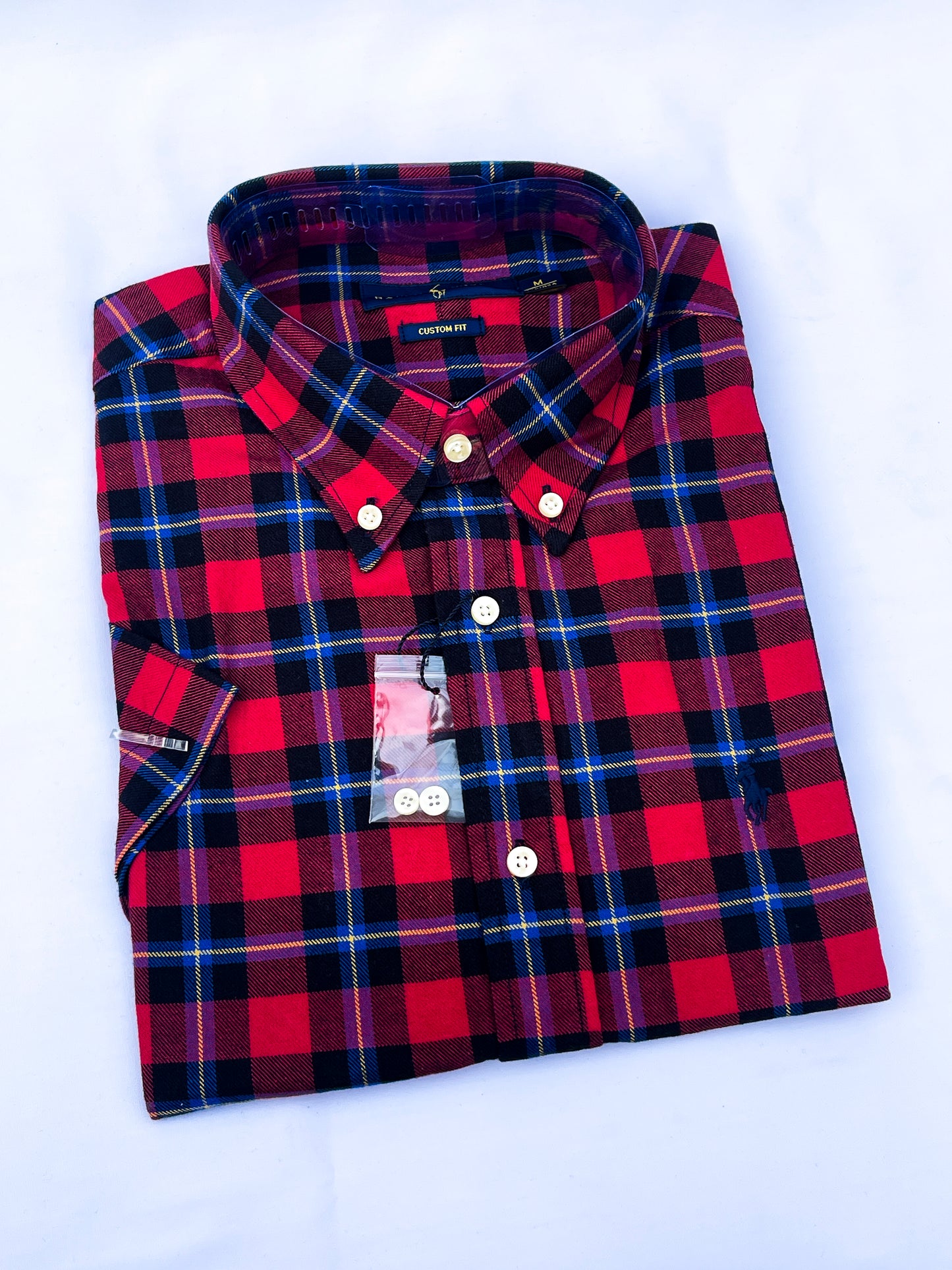 Men’s P09 short-sleeve oxford shirt