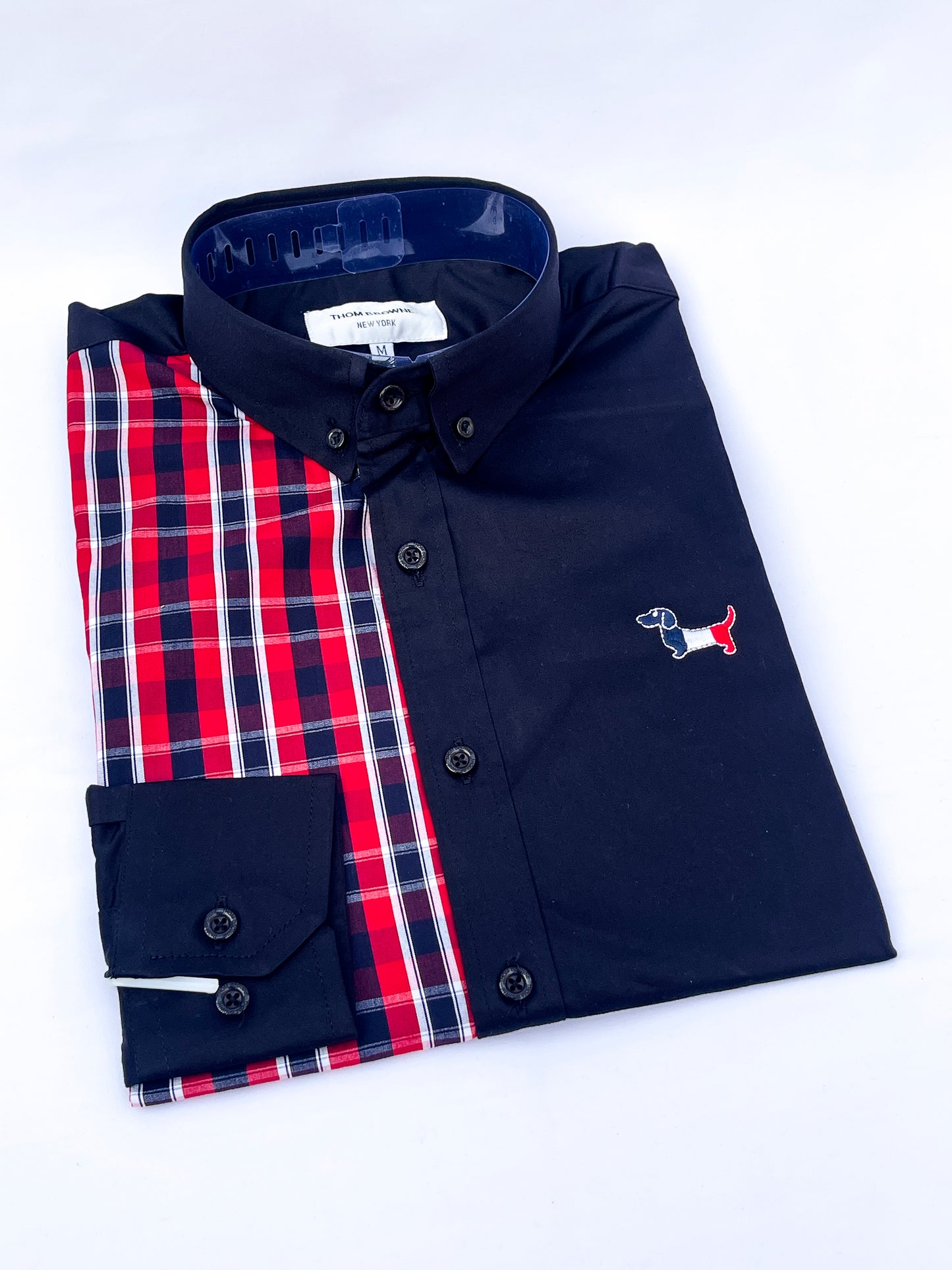 Men's BR4 long sleeved button-down oxford shirt
