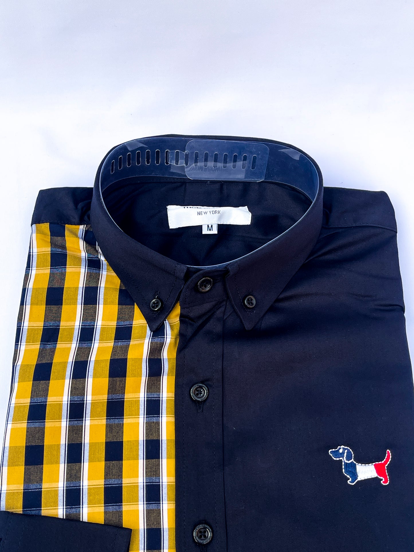 Men's BY4 long sleeved button-down oxford shirt