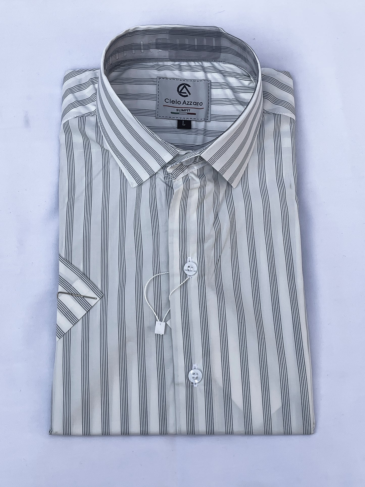Men's short sleeved shirt (B52S) by C. Azzaro