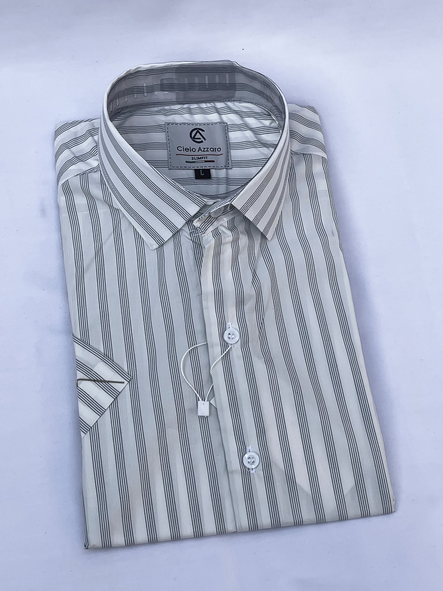 Men's short sleeved shirt (B52S) by C. Azzaro