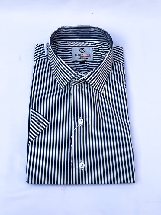 Men's short sleeved shirt (A25) by C. Azzaro