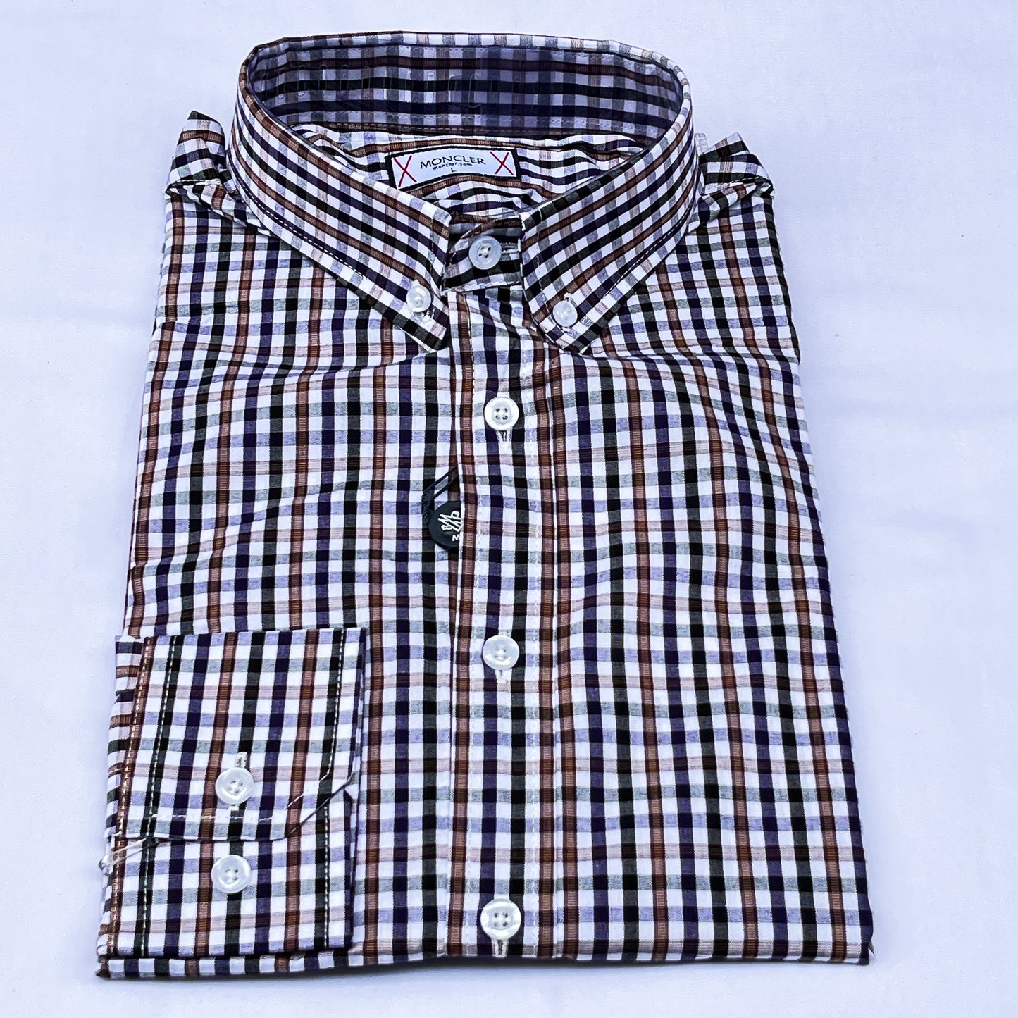 Men’s multi M003 long-sleeve oxford shirt