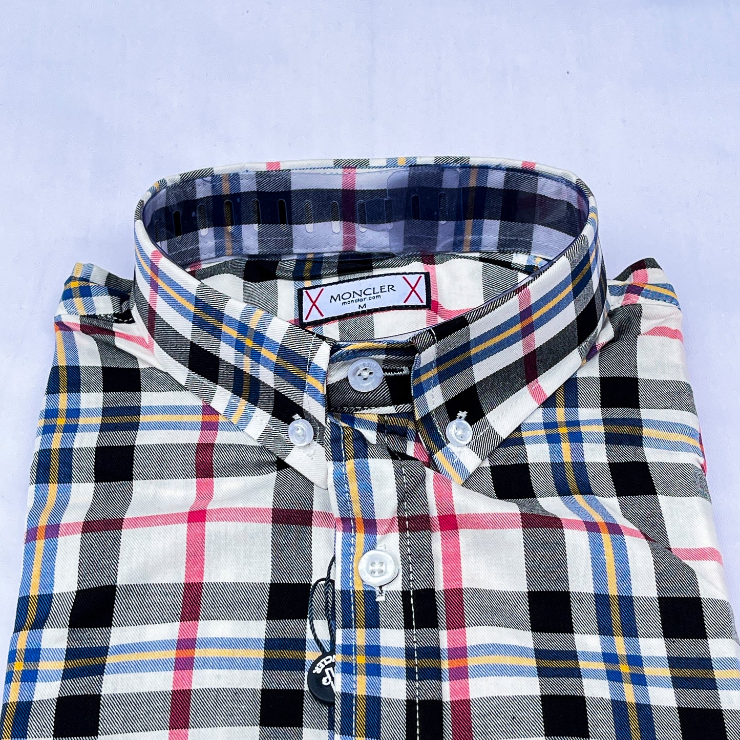 Men’s multi M026 long-sleeve oxford shirt