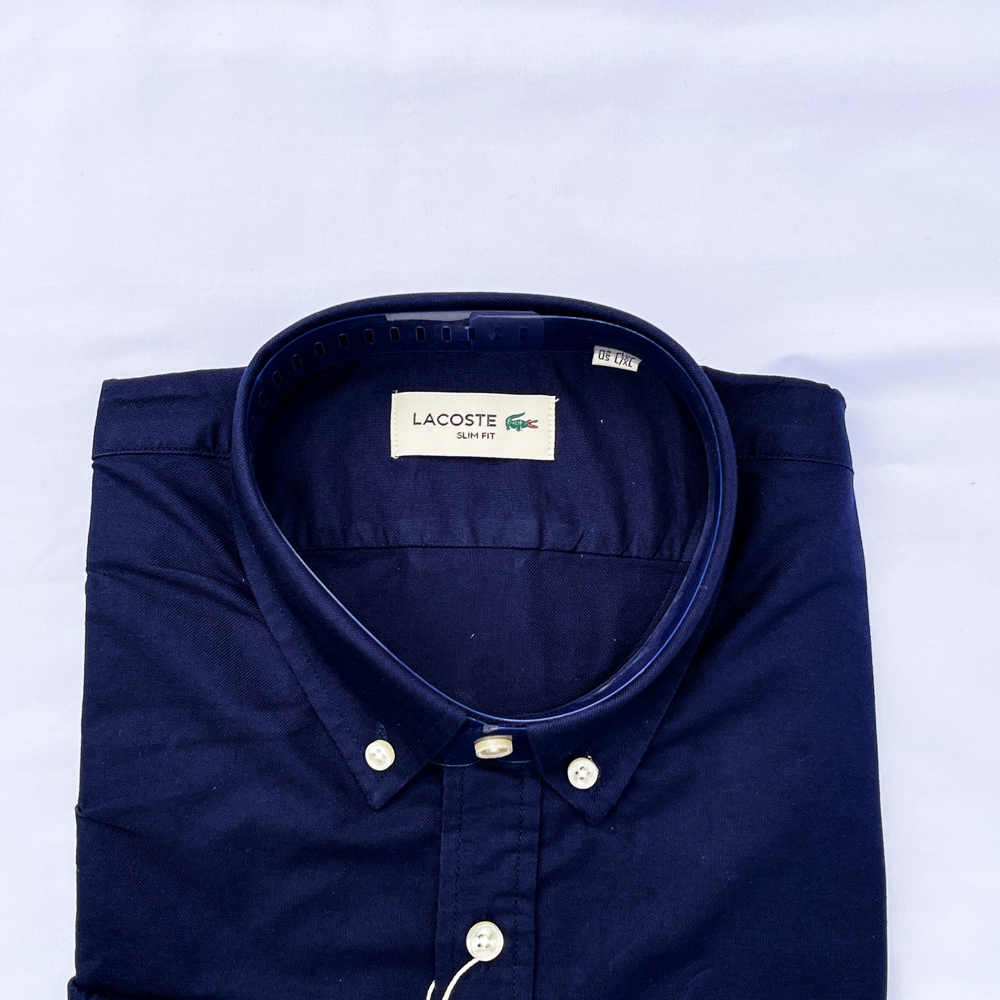 Men’s blue LC4 long-sleeve oxford shirt