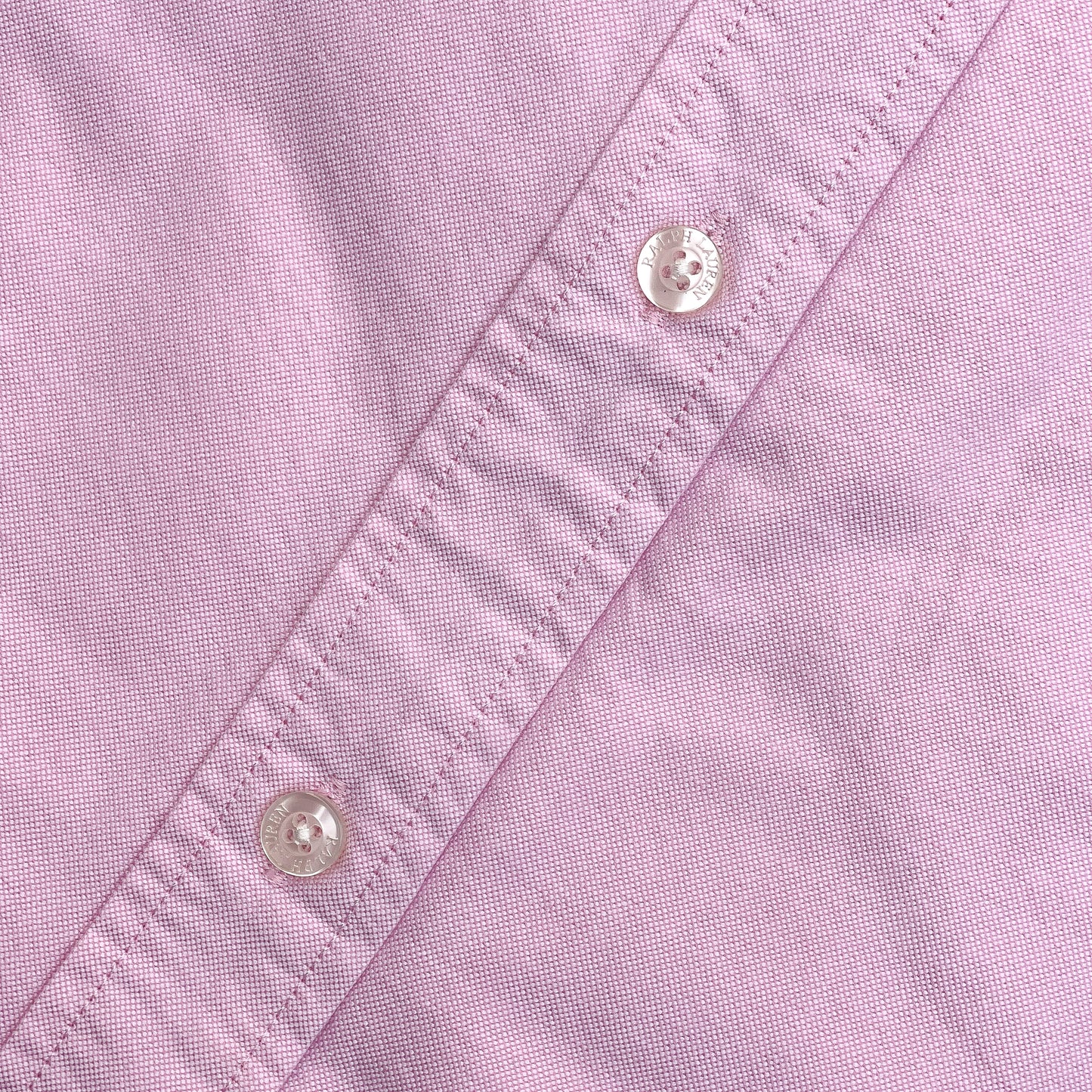 Men’s pink S23 long-sleeve oxford shirt