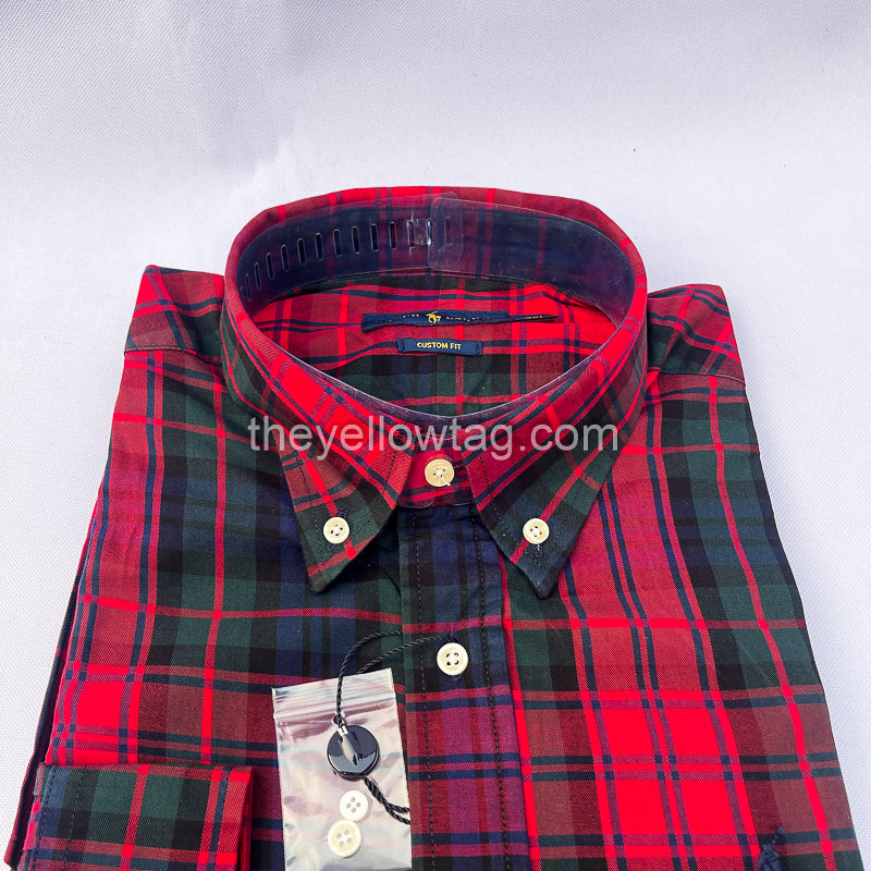 Heritage Plaid Classic Men Long Sleeve Shirt