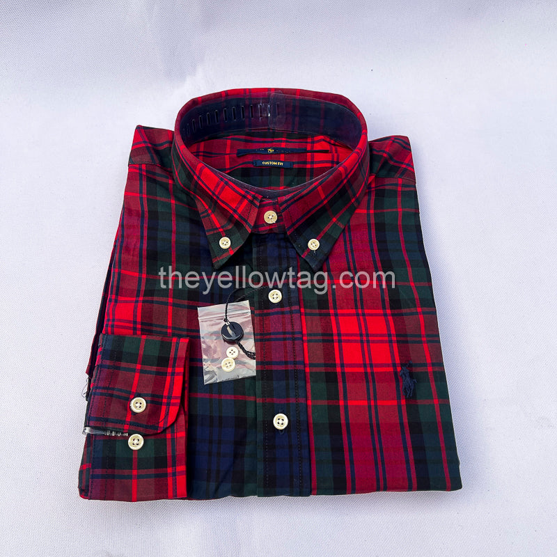 Heritage Plaid Classic Men Long Sleeve Shirt