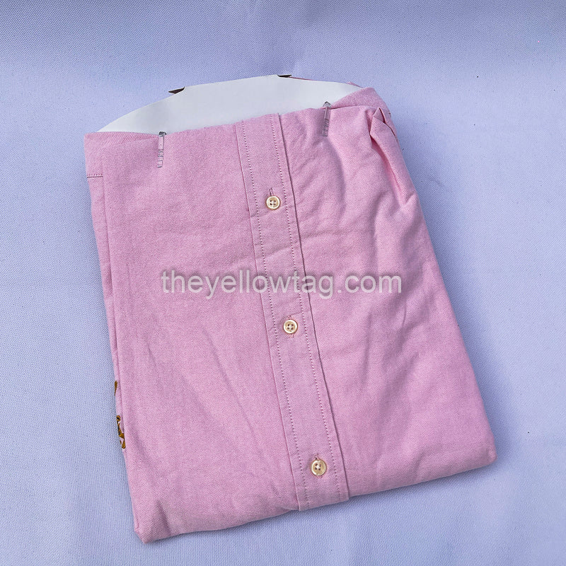 Rose Oxford Statement Men Long Sleeve Shirt