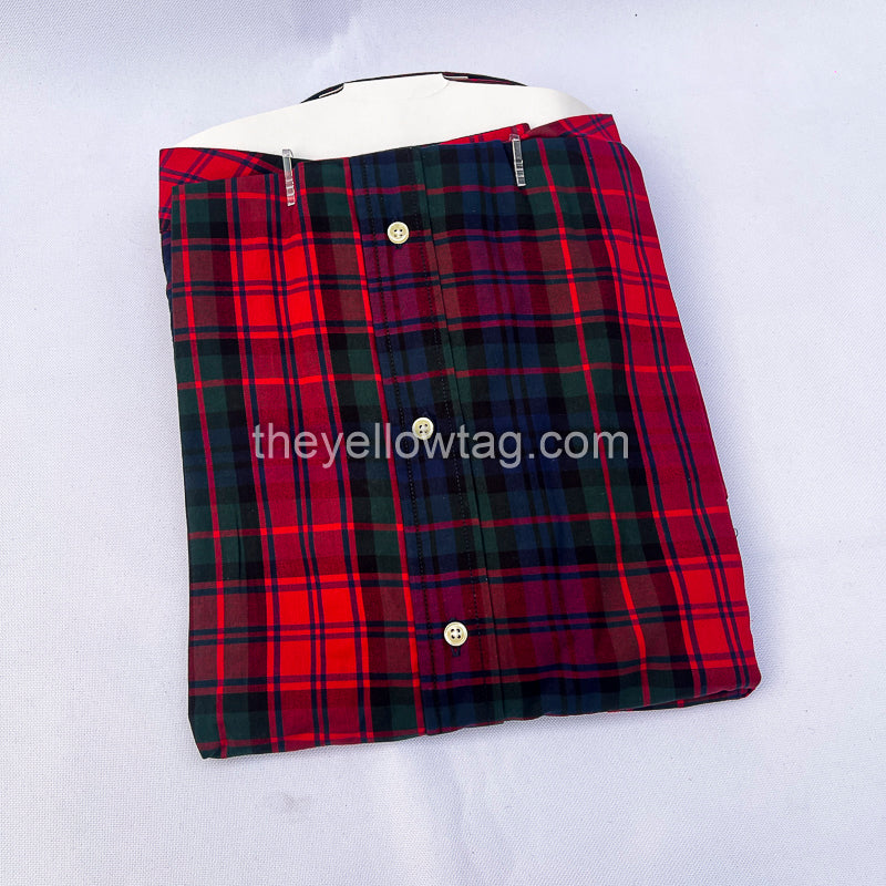 Heritage Plaid Classic Men Long Sleeve Shirt