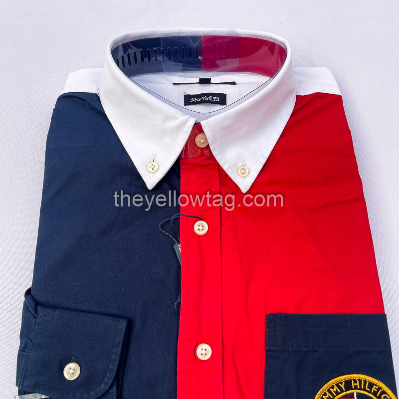 Navigator Colorway Men Oxford Long Sleeve Shirt